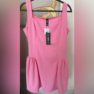 Pink Sleeveless Dress Size 3X NWT